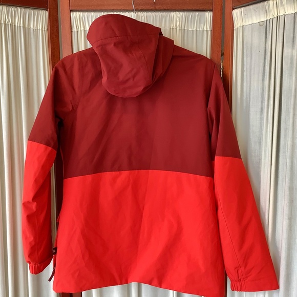 REI Girls Red Waterproof Jacket Size Girls Large (14-16) - Picture 3 of 6